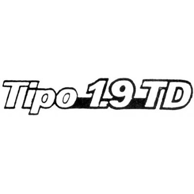 Sigla posteriore per FIAT TIPO dal 1988 al 1995 Codice OEM 7725978