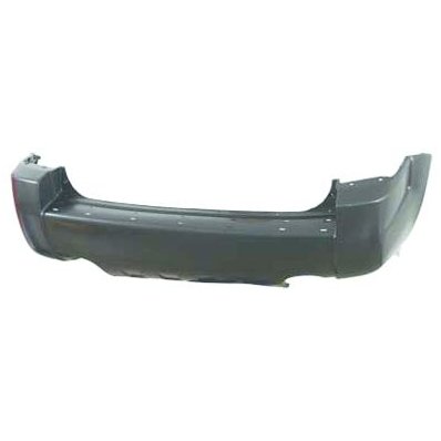 Paraurto posteriore verniciabile con 2 fori marmitta per HYUNDAI TUCSON dal 2004 al 2015 Codice OEM 866102E050