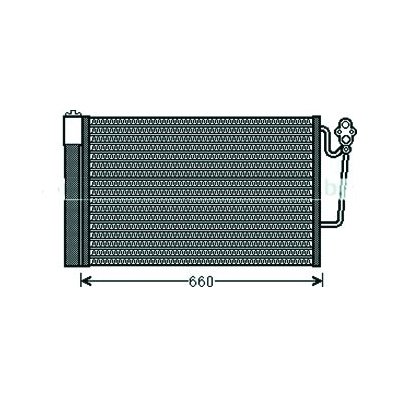 Condensatore per MINI MINI COUNTRYMAN dal 2010 al 2016 Codice OEM 64536941084