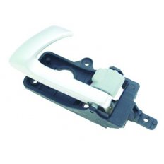 Maniglia apriporta interna argento-grigia per HYUNDAI SANTA FE' dal 2006 al 2009 lato sinistro guidatore