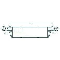 Intercooler per MERCEDES-BENZ E dal 1995 al 1999