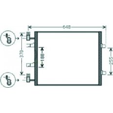 Condensatore per NISSAN PRIMASTAR dal 2006 al 2014