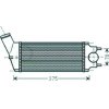 Intercooler per CITROEN C4 dal 2004 al 2008