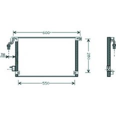 Condensatore per CITROEN SAXO dal 1999 al 2004