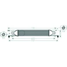 Intercooler per OPEL CORSA D dal 2006 al 2010