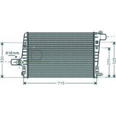 Intercooler per AUDI A6 dal 1997 al 2001