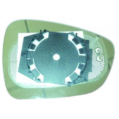 Piastra specchio retrovisore termica per CITROEN C3 dal 2009 al 2013 lato sinistro guidatore Codice OEM 8151PN