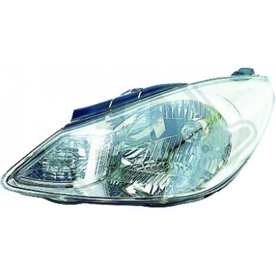 Proiettore per HYUNDAI i10 dal 2007 al 2010 lato sinistro guidatore Codice OEM 921010X020