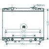 Radiatore acqua per KIA SORENTO dal 2002 al 2006