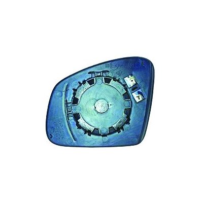 Piastra specchio retrovisore termica per RENAULT TWINGO dal 2014 lato sinistro guidatore Codice OEM 963734102R