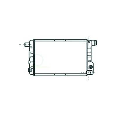 Radiatore acqua per FIAT CINQUECENTO dal 1991 al 1998 Codice OEM 46521746