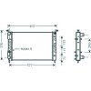 Radiatore acqua per FIAT PALIO dal 1996 al 2001