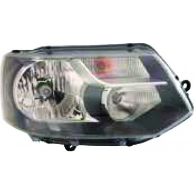 Proiettore 1 parabola per VOLKSWAGEN TRANSPORTER T5 dal 2009 al 2015 lato destro passeggero Codice OEM 7E1941016D