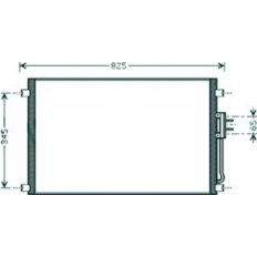 Condensatore per CHRYSLER - DODGE VOYAGER dal 2001 al 2004