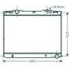 Radiatore acqua per KIA SORENTO dal 2002 al 2006