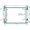 Radiatore acqua per AUDI A6 dal 2004 al 2008