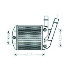 Intercooler per FIAT PANDA dal 2003 al 2011