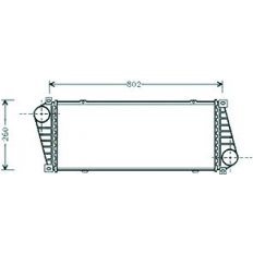 Intercooler per MERCEDES-BENZ SPRINTER dal 2000 al 2005