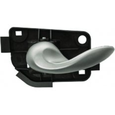 Maniglia apriporta interna argento per FIAT PUNTO dal 2003 al 2011 lato sinistro guidatore