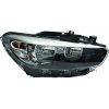 Proiettore nero led per BMW 1 F20 dal 2015 lato destro passeggero