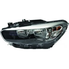 Proiettore nero led per BMW 1 F20 dal 2015 lato sinistro guidatore