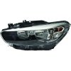 Proiettore nero led per BMW 1 F20 dal 2015 lato sinistro guidatore