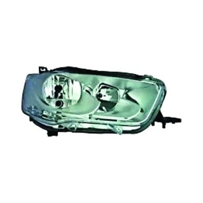 Proiettore cromato per CITROEN C ELYSEE dal 2016 lato destro passeggero Codice OEM 9675140380