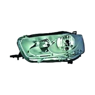 Proiettore cromato per CITROEN C ELYSEE dal 2016 lato sinistro guidatore Codice OEM 9675140480