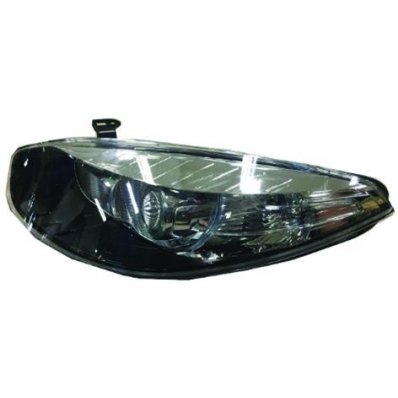 Proiettore nero per RENAULT FLUENCE dal 2013 lato sinistro guidatore Codice OEM 260604796R