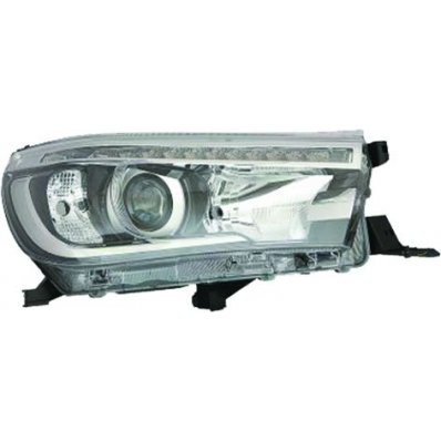 Proiettore lenticolare led per TOYOTA HILUX dal 2016 lato destro passeggero Codice OEM 811400K710