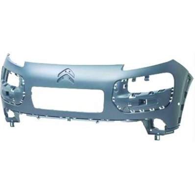 Paraurto anteriore verniciabile superiore con fori sensore per CITROEN C4 dal 2014 al 2017 Codice OEM 1611364980