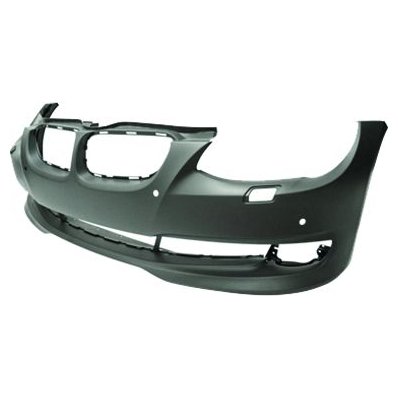 Paraurto anteriore verniciabile con fori lavafari e fori sensore per BMW 3 E92 COUPE&#039; dal 2009 al 2013 Codice OEM 51117256081