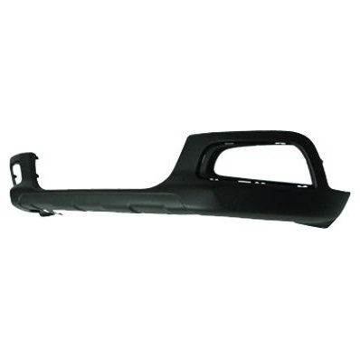 Paraurto anteriore nero inferiore con fori cornice per PEUGEOT 2008 dal 2016 al 2019 Codice OEM 9802520480