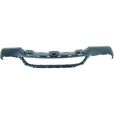 Paraurto anteriore nero inferiore per BMW X6 E71 dal 2008 al 2013 Codice OEM 51117179848