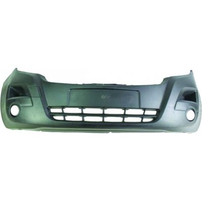 Paraurto anteriore nero con fendinebbia per OPEL MOVANO dal 2010 Codice OEM 93197274