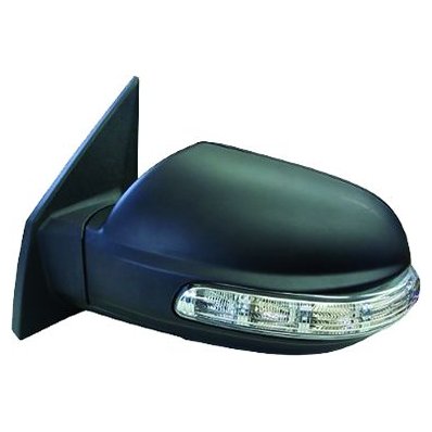 Retrovisore elettrico verniciabile con freccia per HYUNDAI TUCSON dal 2004 al 2015 lato sinistro guidatore