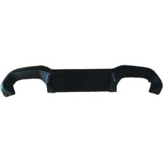 Spoiler paraurto posteriore nero mod. M2 per BMW 2 F22/F23 dal 2013