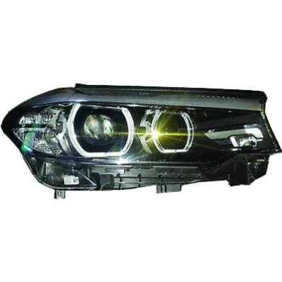 Proiettore adattivo led Marelli per BMW 5 G30 dal 2016 lato destro passeggero Codice OEM 63117214956