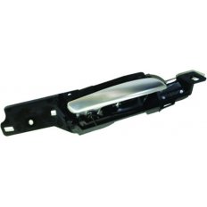 Maniglia apriporta interna con leva argento per BMW X5 E70N dal 2010 al 2013 lato sinistro guidatore