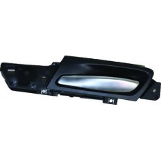 Maniglia apriporta interna con leva argento per BMW X5 E70N dal 2010 al 2013 lato sinistro guidatore