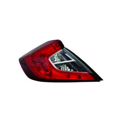 Fanale posteriore esterno 4 porte led per HONDA CIVIC dal 2017 lato sinistro guidatore Codice OEM 33550-TET-H01