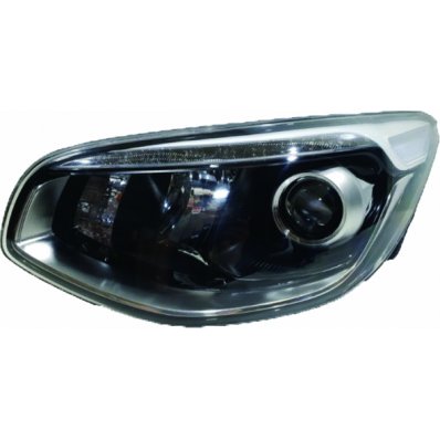 Proiettore nero led per KIA SOUL dal 2014 al 2016 lato sinistro guidatore Codice OEM 92101B2740