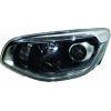 Proiettore nero led per KIA SOUL dal 2014 al 2016 lato sinistro guidatore