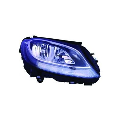 Proiettore nero led per MERCEDES-BENZ C W205 dal 2016 lato destro passeggero Codice OEM A2059066502