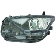 Proiettore nero led per TOYOTA AURIS dal 2015 lato sinistro guidatore