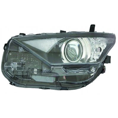 Proiettore nero led per TOYOTA AURIS dal 2015 lato sinistro guidatore Codice OEM 8117002K30