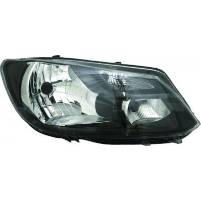 Proiettore Bordo interno nero 3 parabole per VOLKSWAGEN CADDY dal 2010 al 2015 lato destro passeggero Codice OEM 2K5941006C