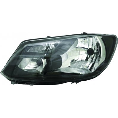 Proiettore Bordo interno nero 3 parabole per VOLKSWAGEN CADDY dal 2010 al 2015 lato sinistro guidatore Codice OEM 2K5941005C