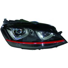 Proiettore xenon nero led adattivo per VOLKSWAGEN GOLF  VII dal 2012 al 2016 lato destro passeggero