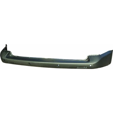 Paraurto posteriore nero con fori sensore per VOLKSWAGEN TRANSPORTER T5 dal 2003 al 2009 Codice OEM 7H0807417D7G9